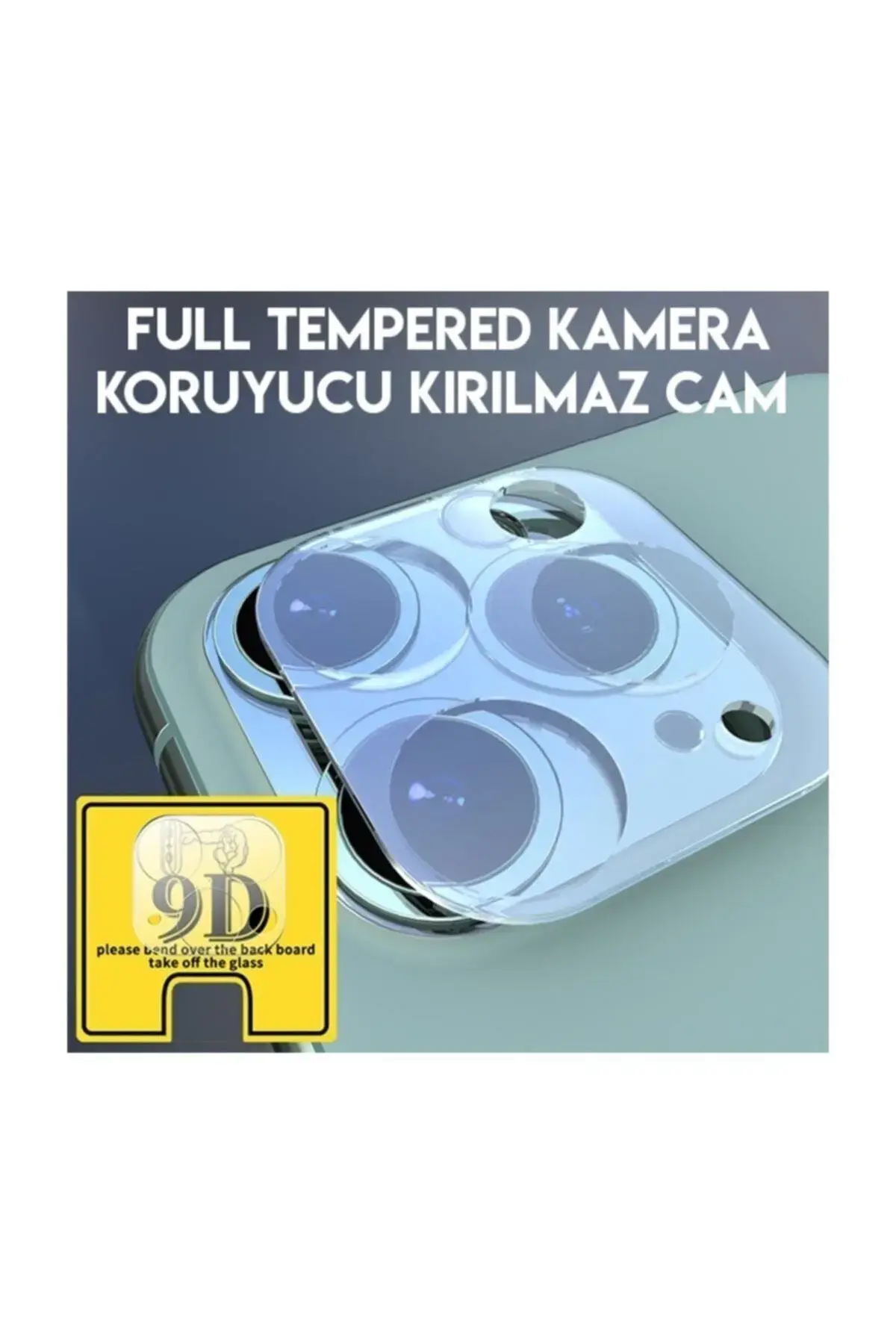 Компатибилен со Iphone 11 Pro 11 Pro Max транспарентен целосен калено стакло заштитник за камера