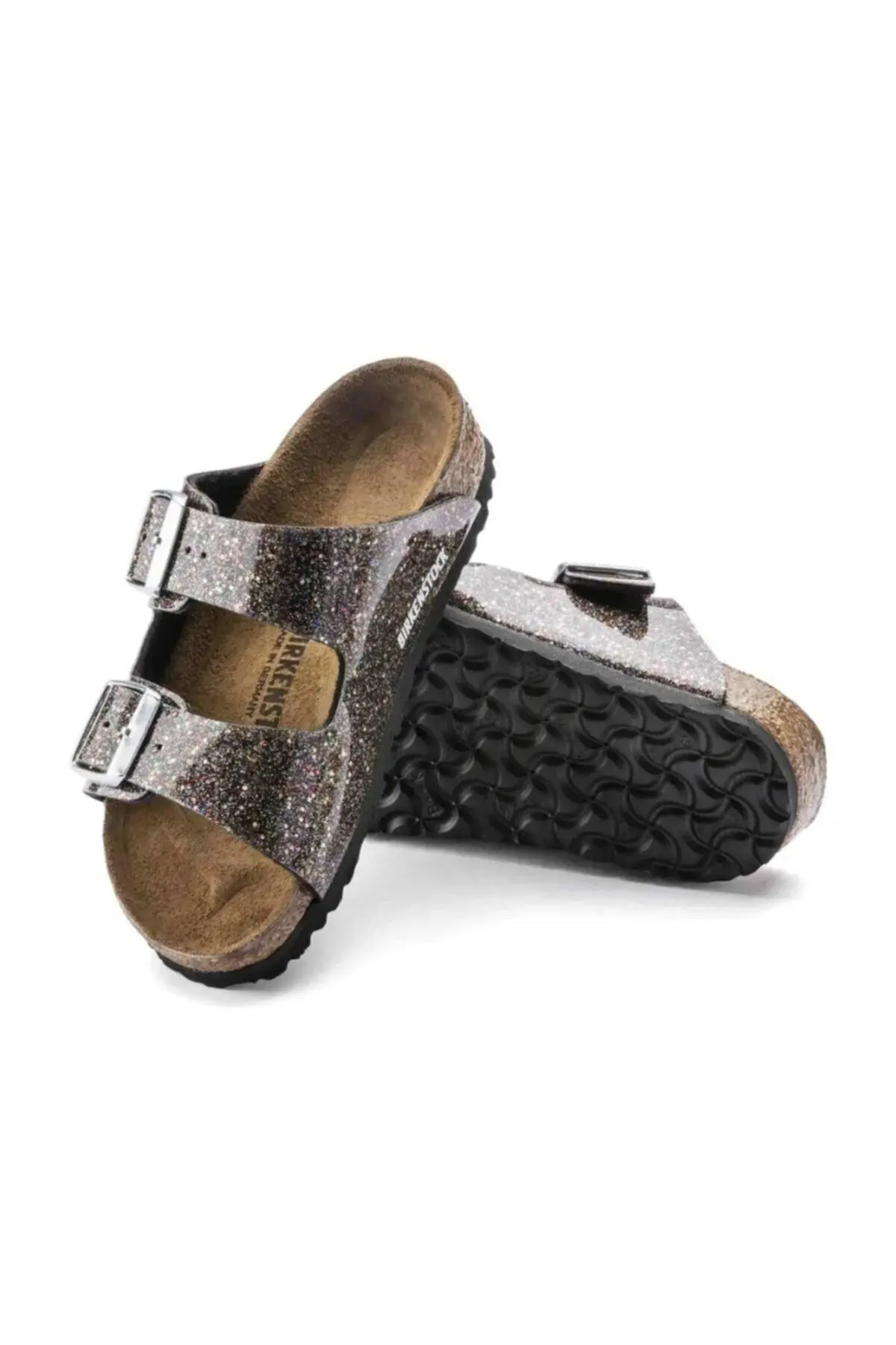Arızona Bf Cosmic Sparkle женски папучи со црни светки 1017382