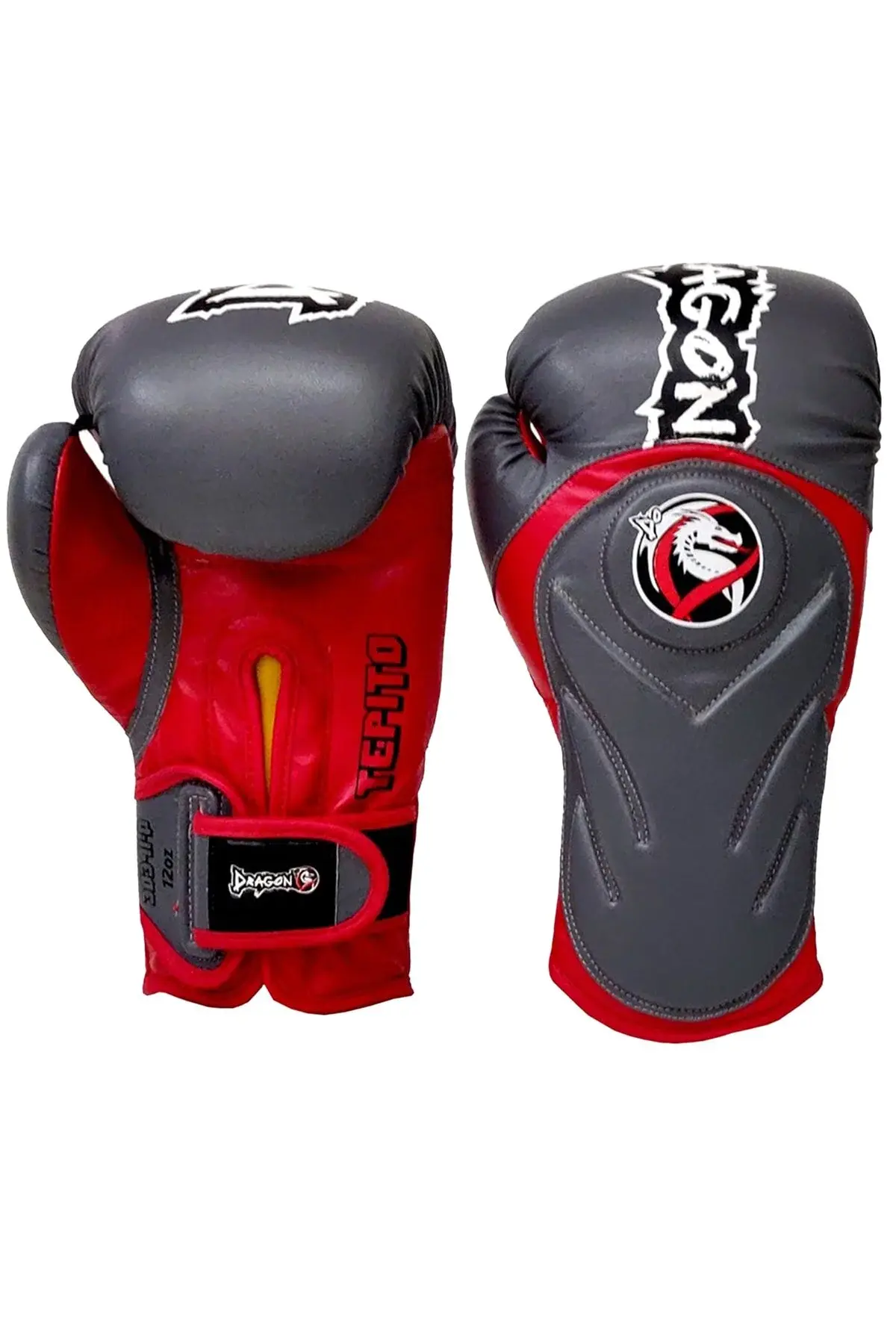 Tepito боксерски ракавици Muay Thai кик-бокс ракавици и завој сет од 2 парчиња