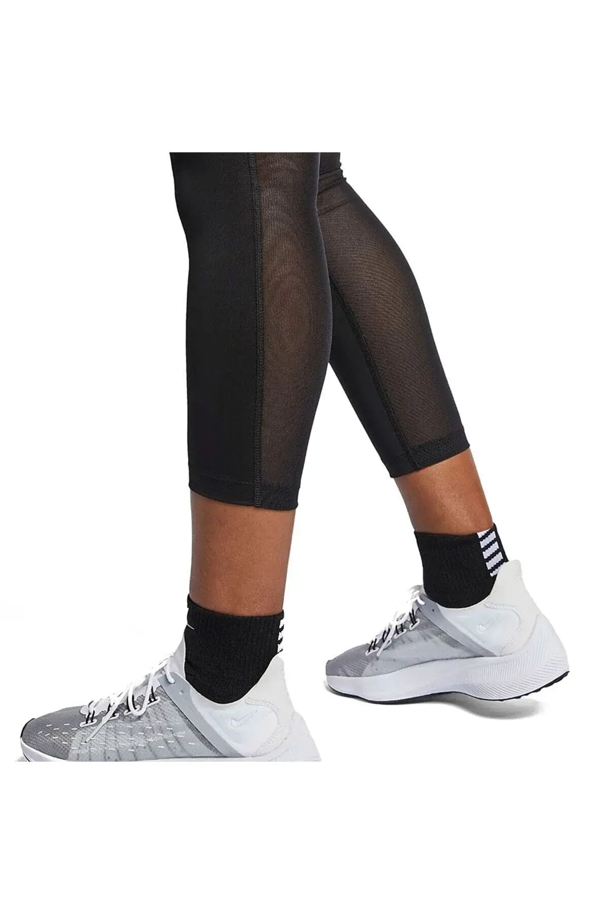 Женски спортски хеланки - W Nk Fast Crop Mr - Bv0038-010