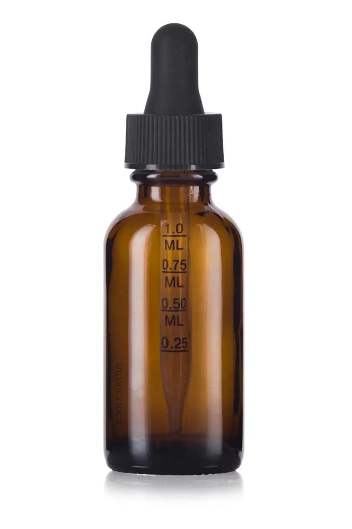 Амбер шише со градуирана капалка 30ml