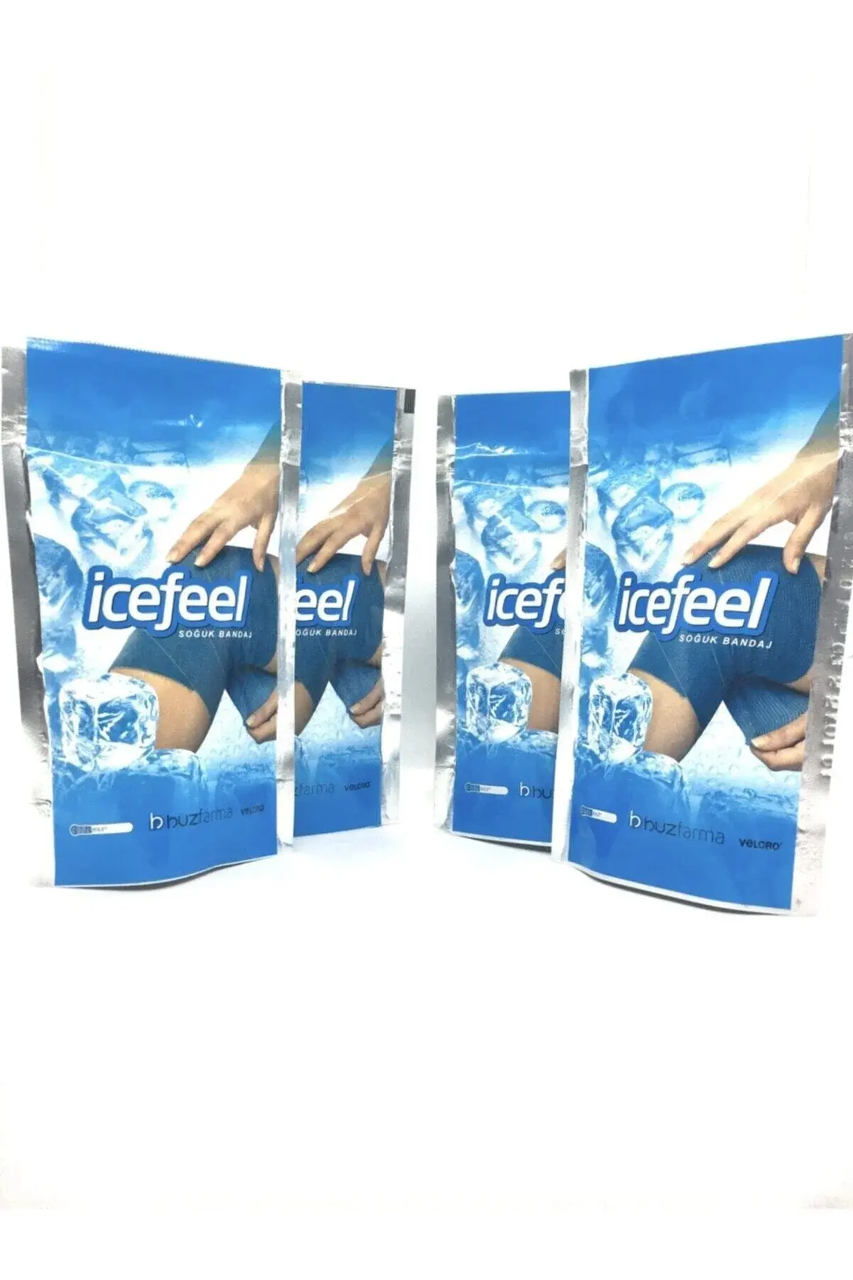 Ладен завој Icefeel 10cm X 1m, сет од 4