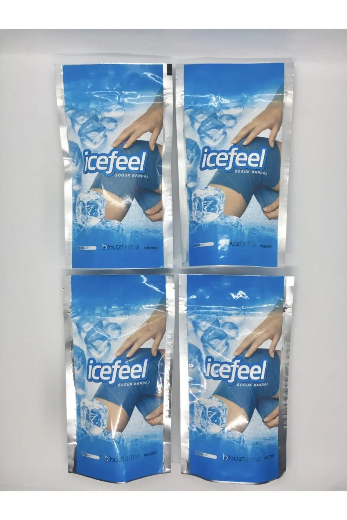 Ладен завој Icefeel 10cm X 1m, сет од 4