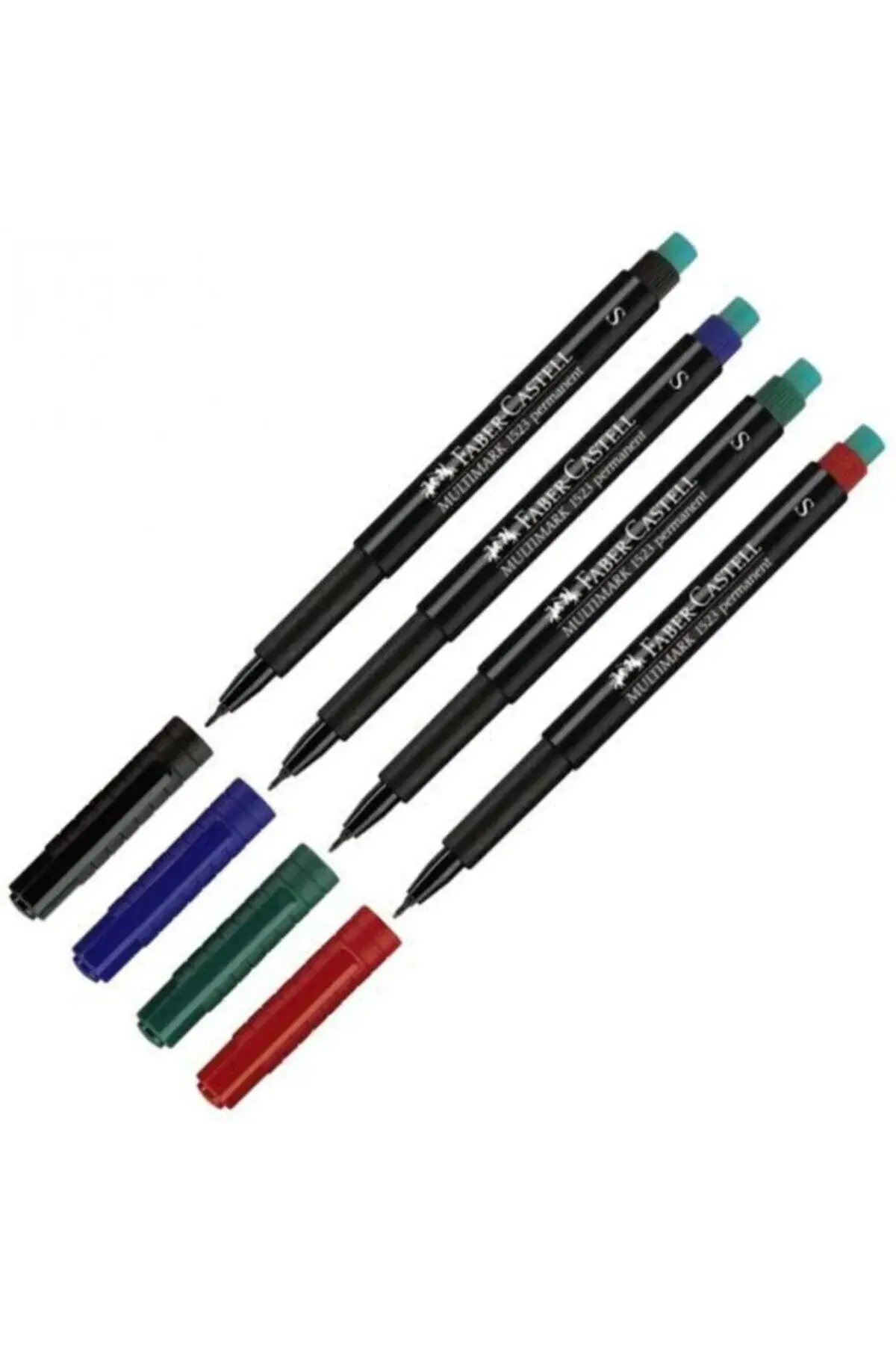 Multimark 1523 перманентен маркер за ацетат 0.4 mm (s) црвен