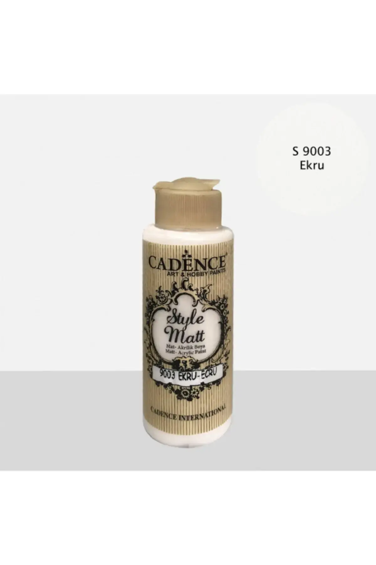 Style мат акрилна боја S-9003 екрю 120ml
