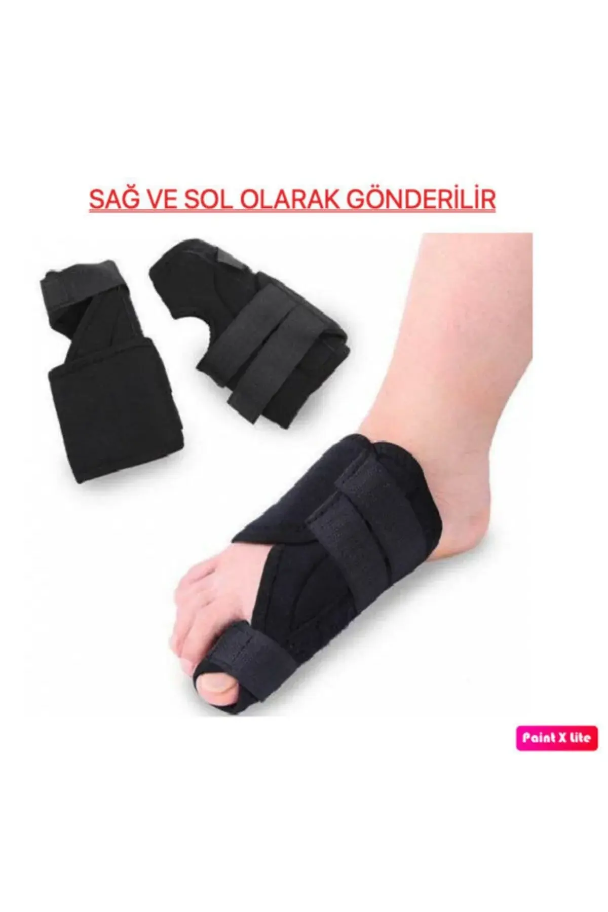 Ноќна шина за Hallux Valgus, корективен третман за испакната коска на палецот, заштитник за бунион