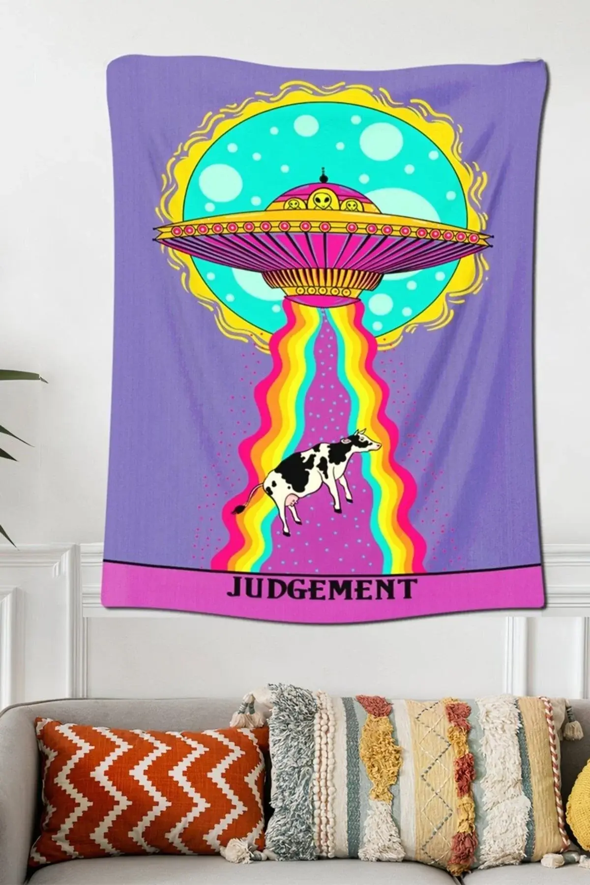 Ѕиден таписерија Alien Cow 70x100 Cm