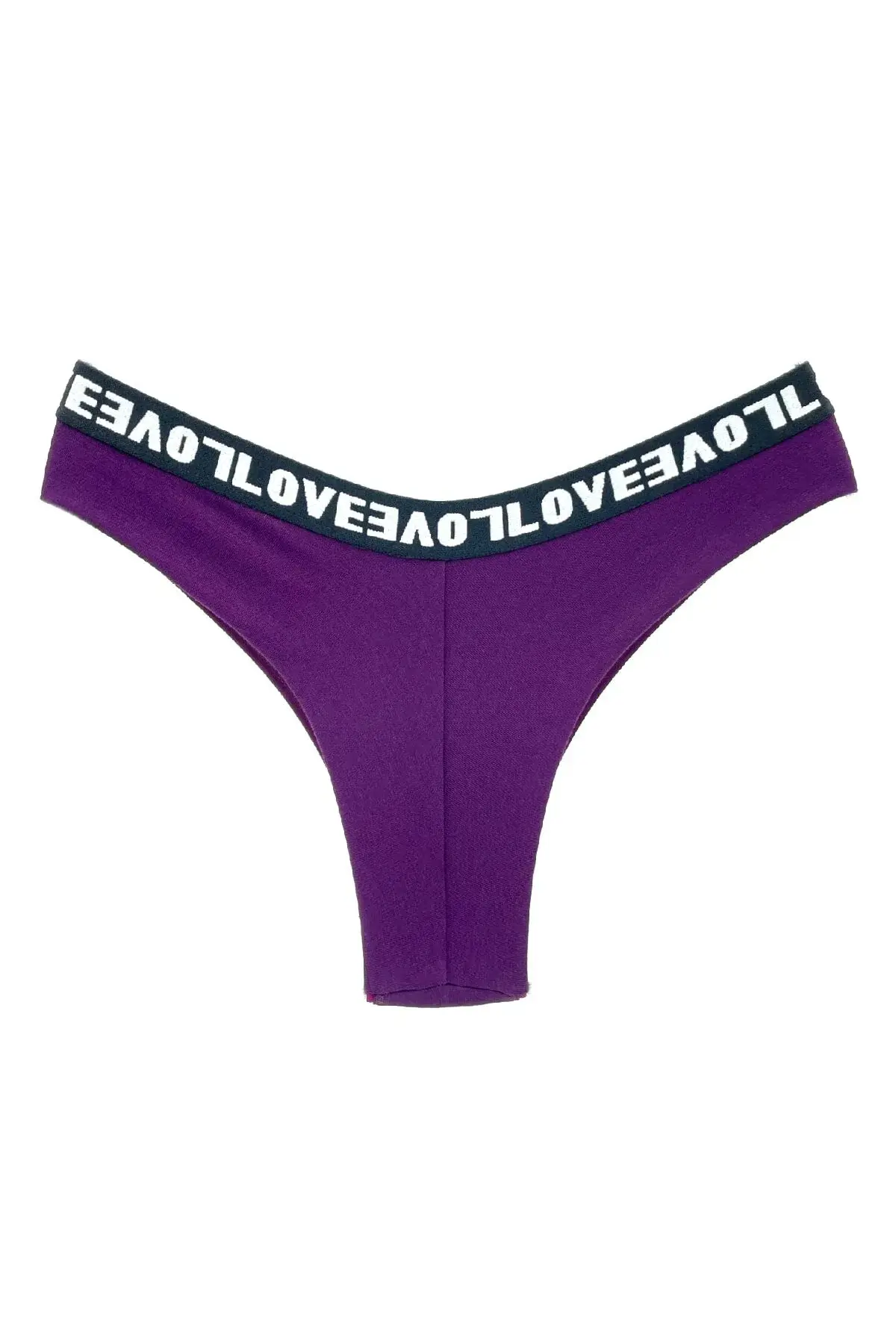 Purple Love еластичен корсет и бразилски гаќички, женски спортски комплет долна облека