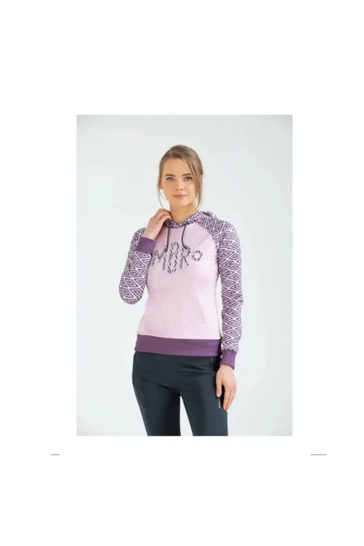 Женски розов Macy спортски дуксер (vc0013-07)