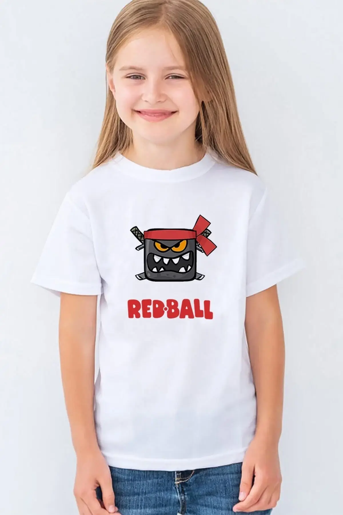 Red Ball 4 детска маица со црвена топка Mr-08