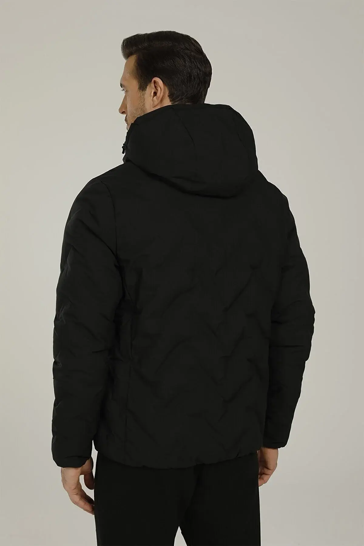 As00928191 A10116554008010 101165540 Sn17 Henry Coat 2pr машко палто црно
