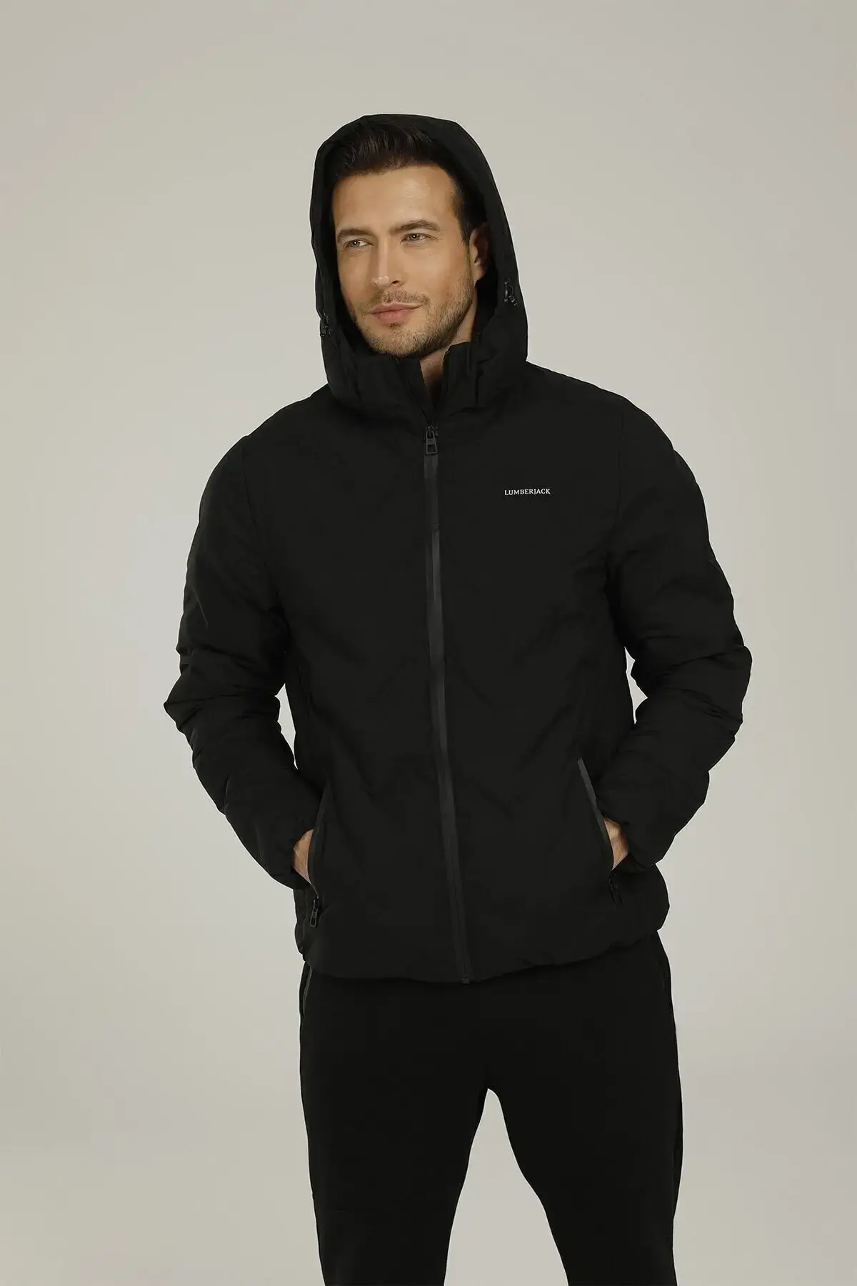 As00928191 A10116554008010 101165540 Sn17 Henry Coat 2pr машко палто црно