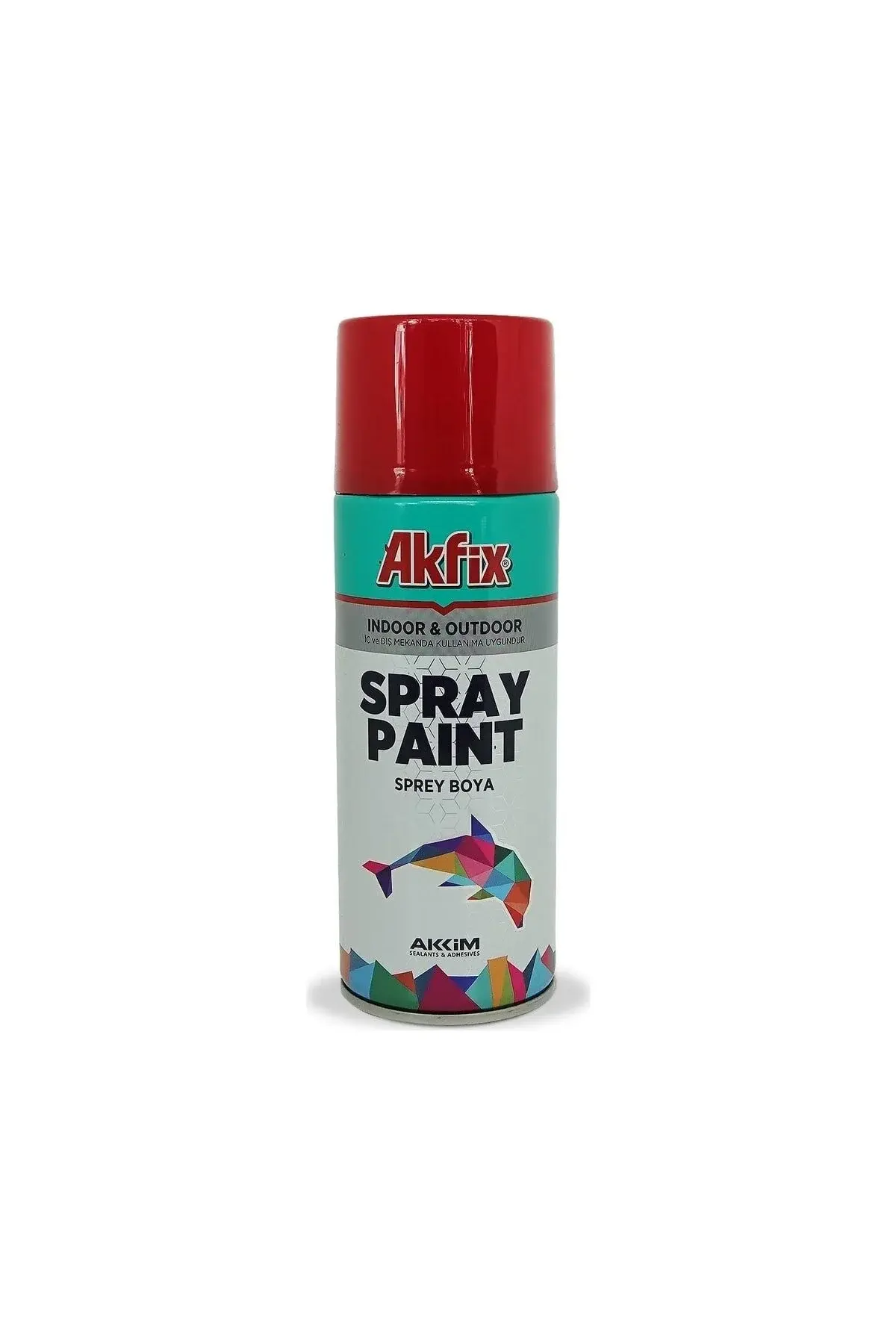Сјајна црвена акрилна спреј боја 400ml