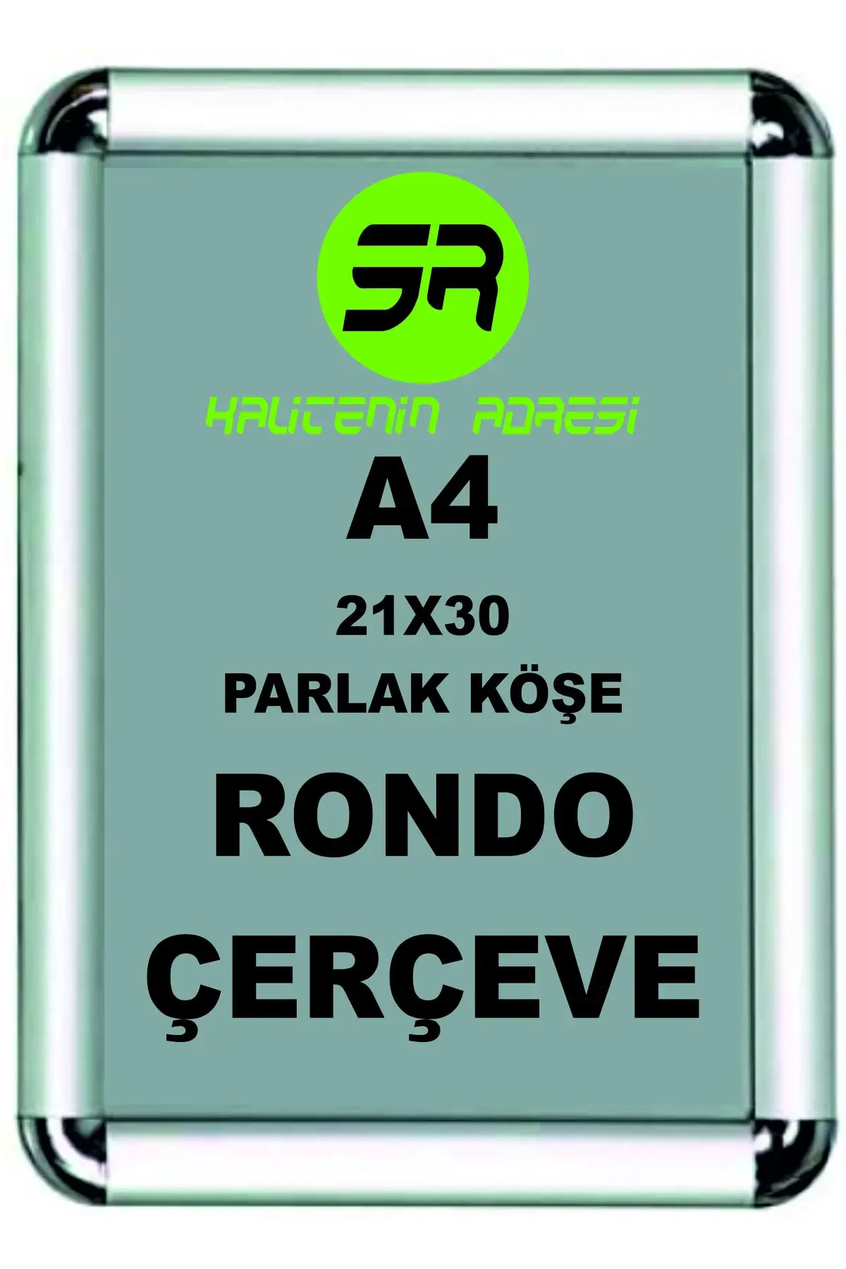 A4 Rondo рамка 5 парчиња (СЈАЕН АГОЛ) (РАМКА НА КЛИК 21X30)