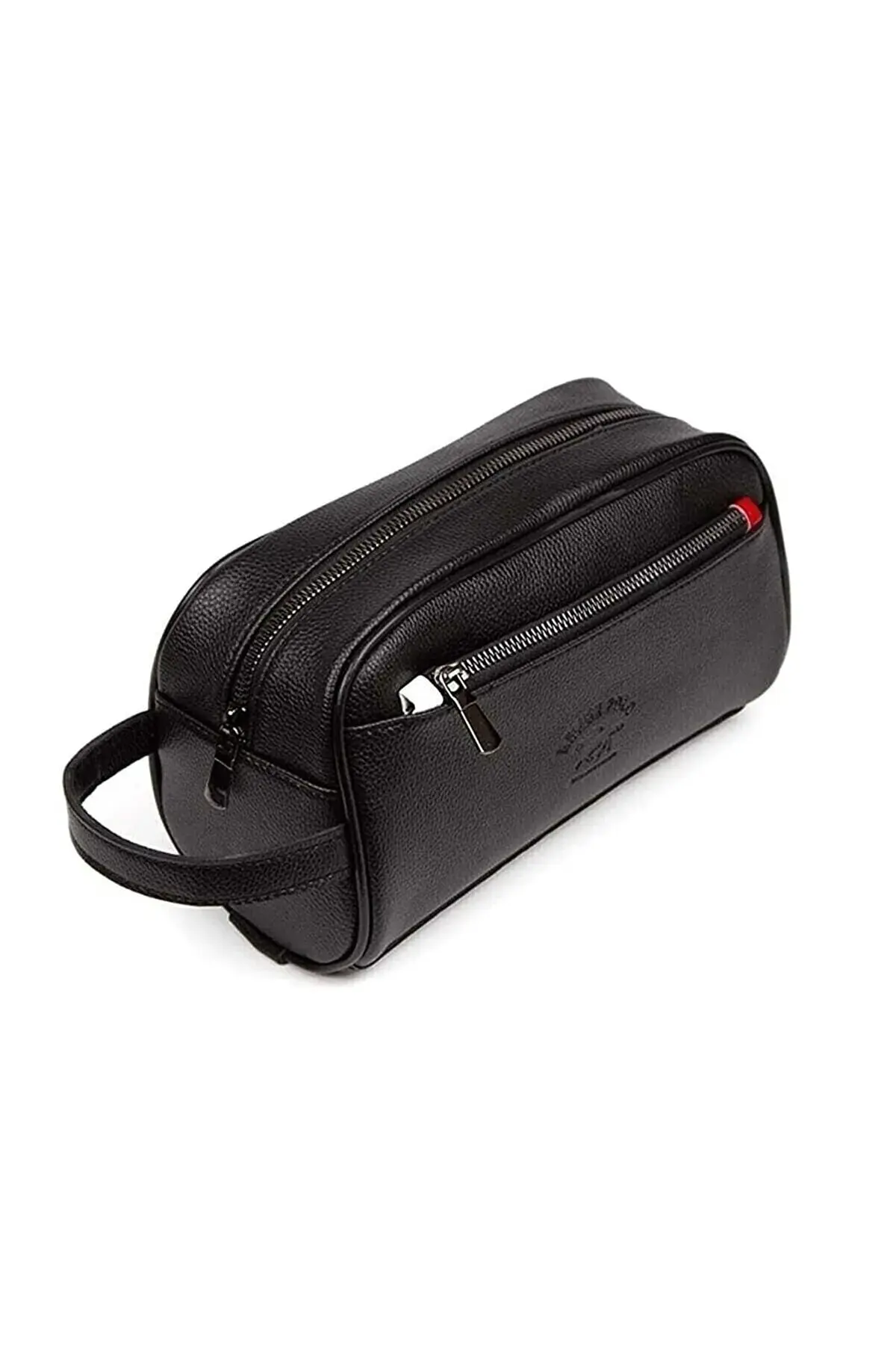 Newish Polo 2212 чанта-портфолио од веганска вештачка кожа црна