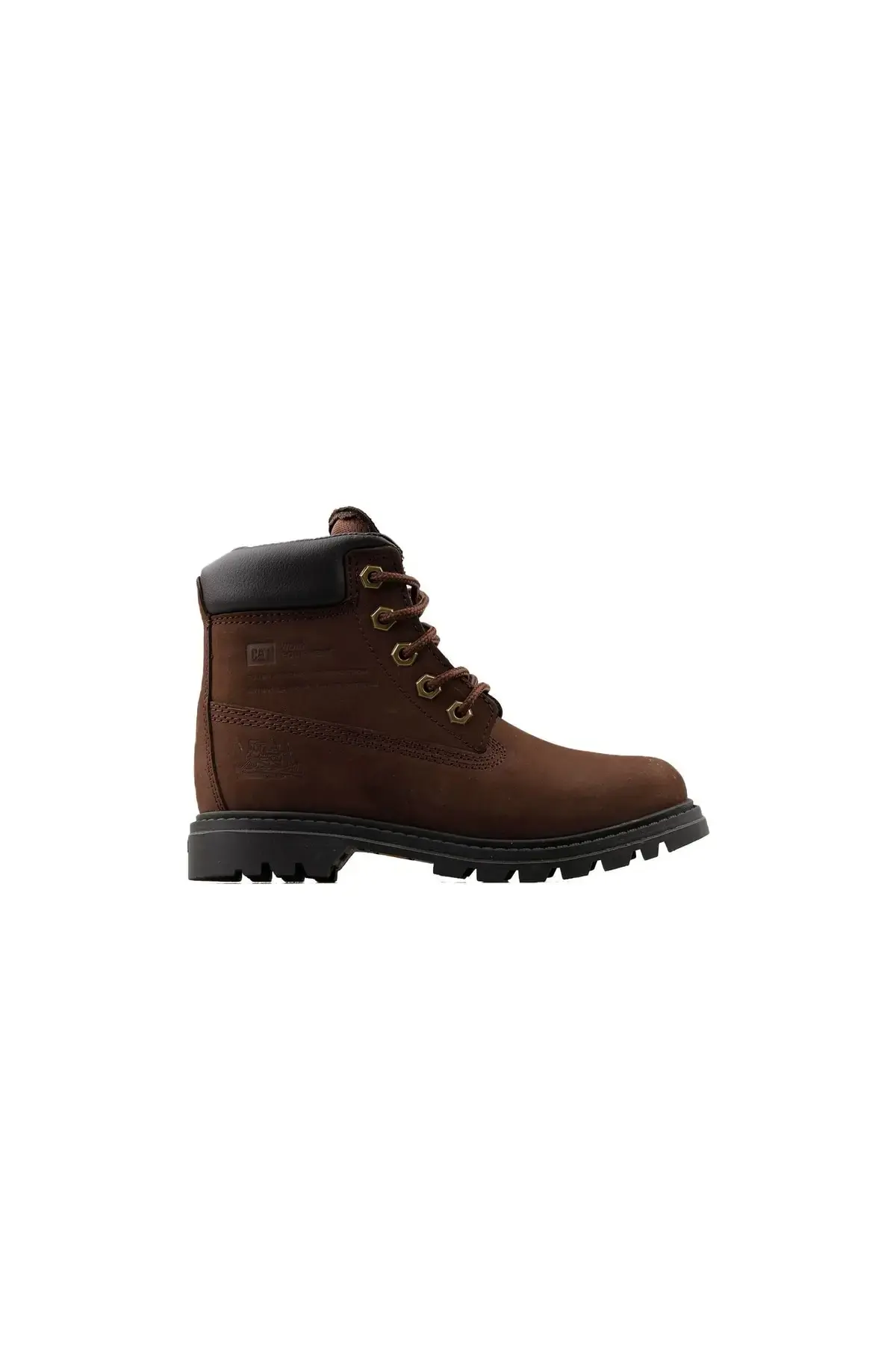 Cat Bruiser 2.0 детски секојдневни чизми 015f101087-chocolate-nubuck кафеави