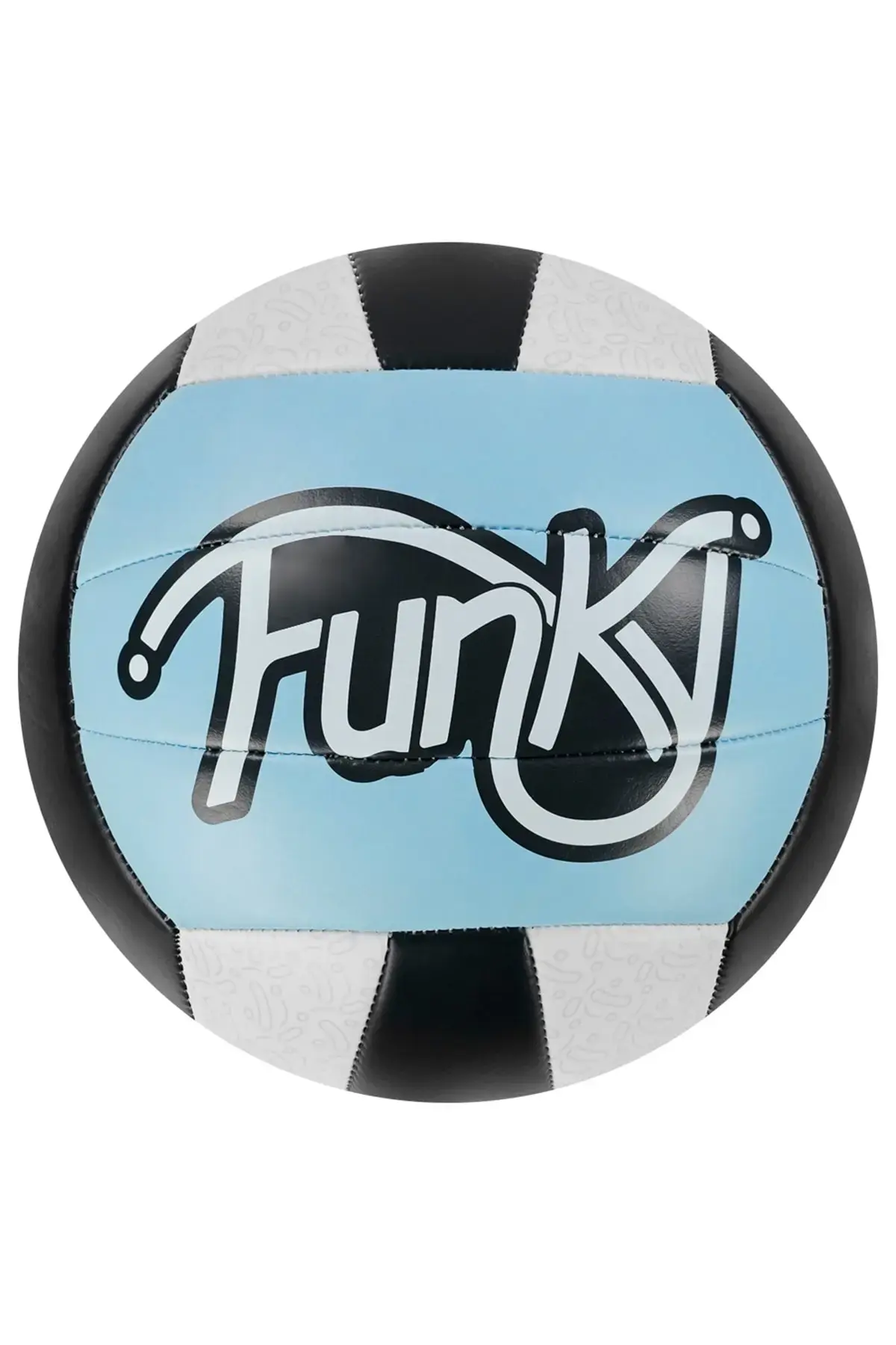 Funky одбојкарска топка со шевови, големина 5, сина