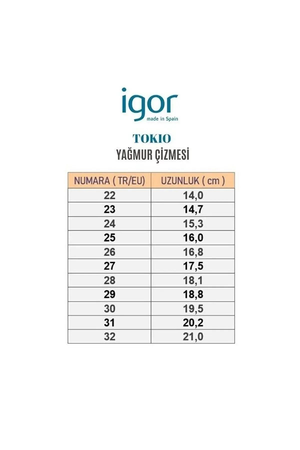 Унисекс детски полу-чизми за дожд Tokıo