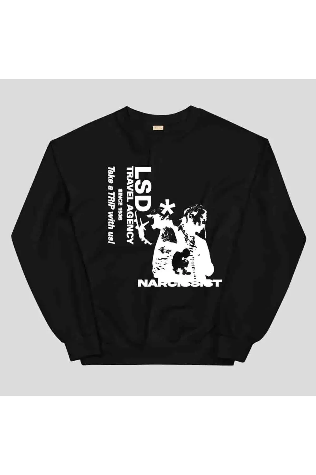 Playboi Carti дуксер црн