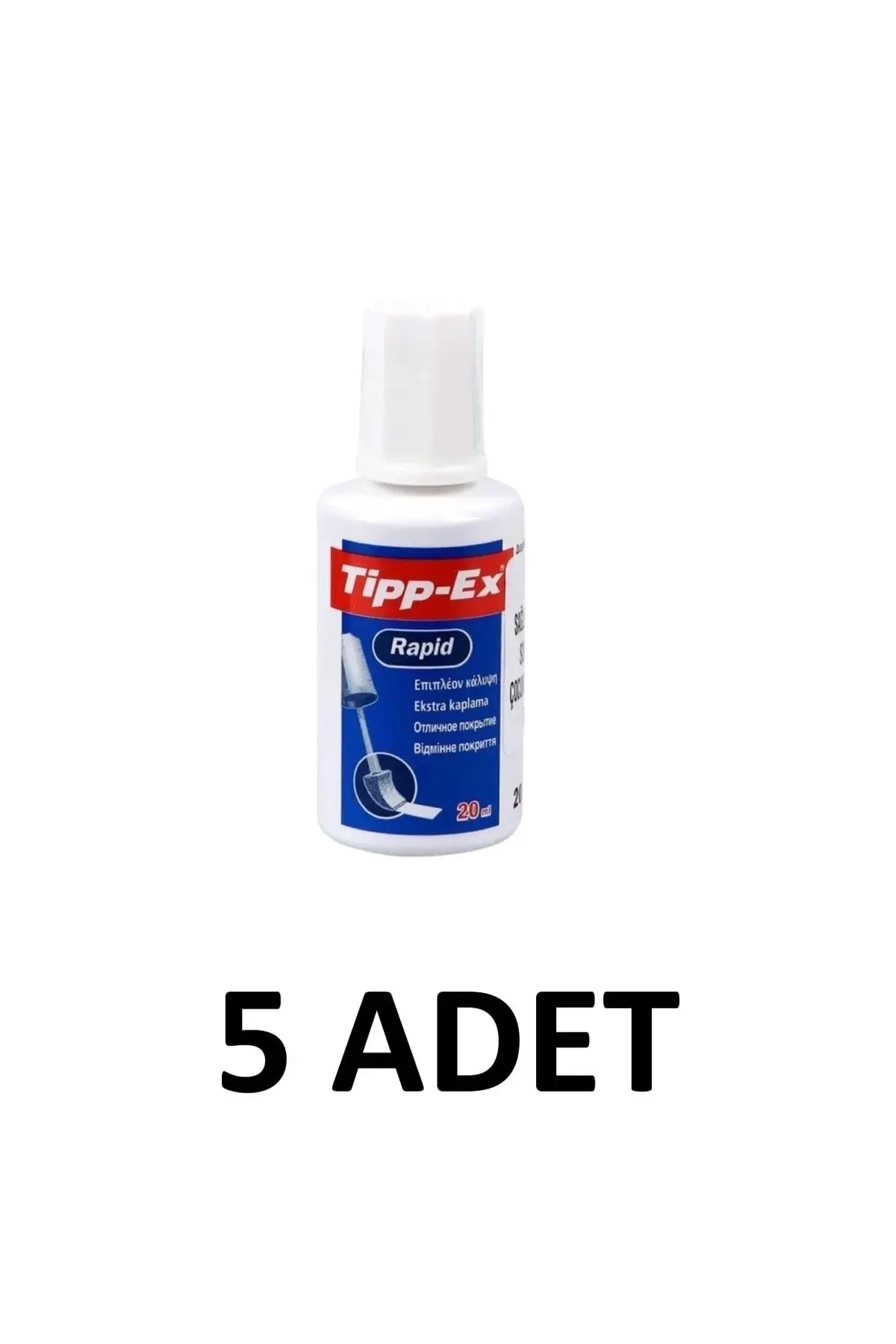 5 парчиња течен коректор 20ml со сунѓерест врв
