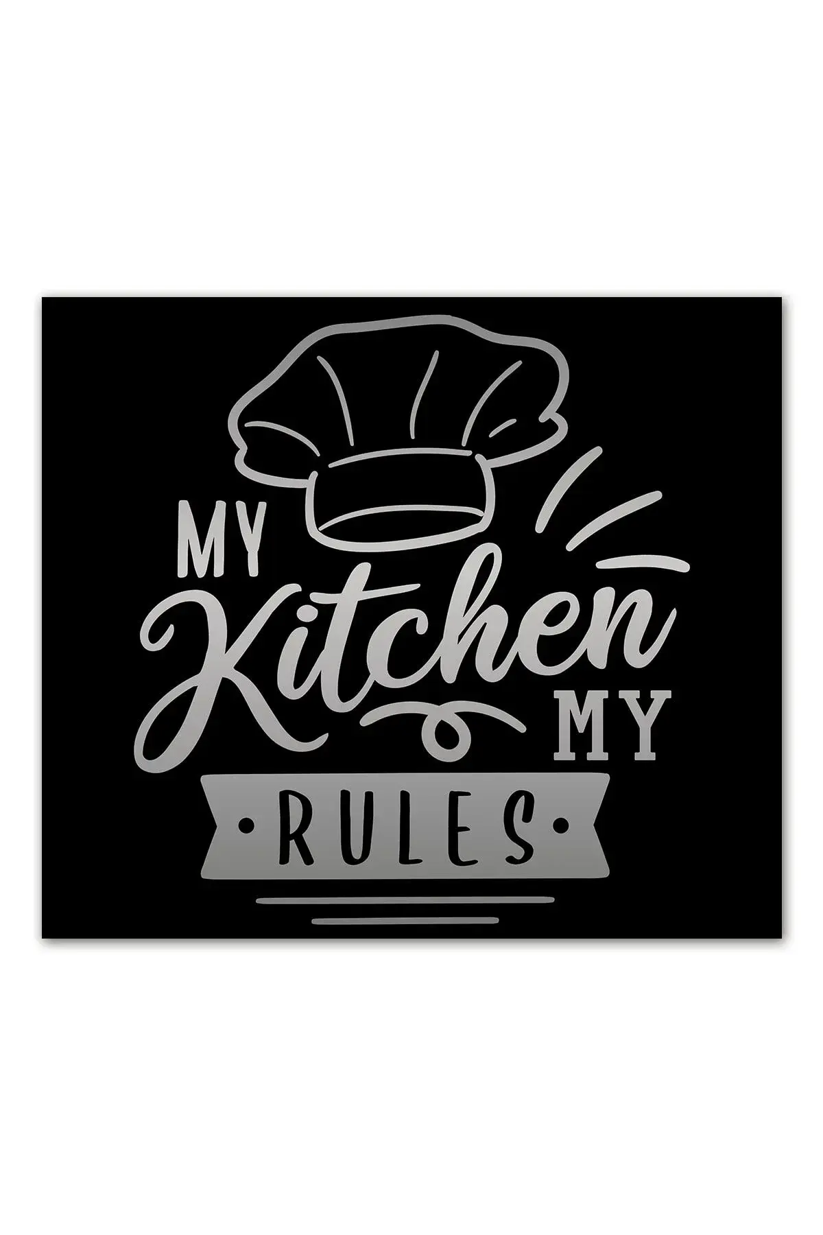 Стаклена заштита за зад шпорет | My Kitchen My Rules | 52cm X 60cm