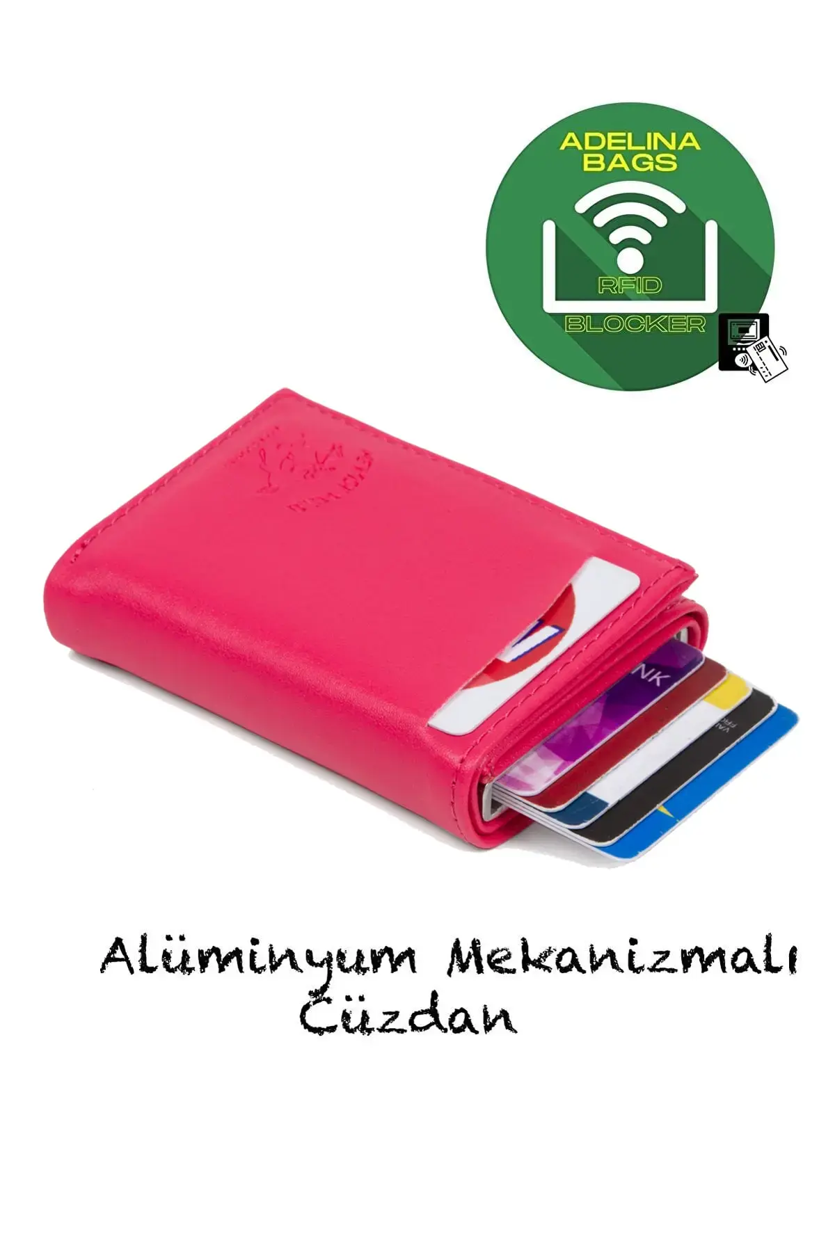 Сет од 3 премиум паричници со механизам и RFID заштита
