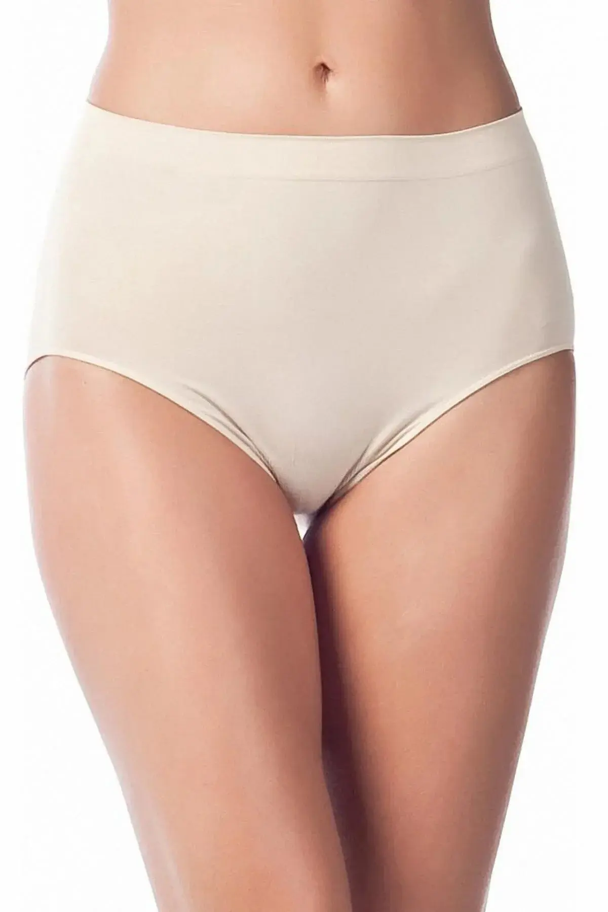 Женски бешовни гаќи со висок струк Basic Seamless