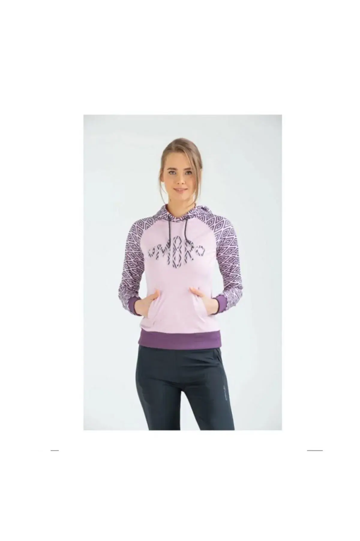 Женски розов Macy спортски дуксер (vc0013-07)