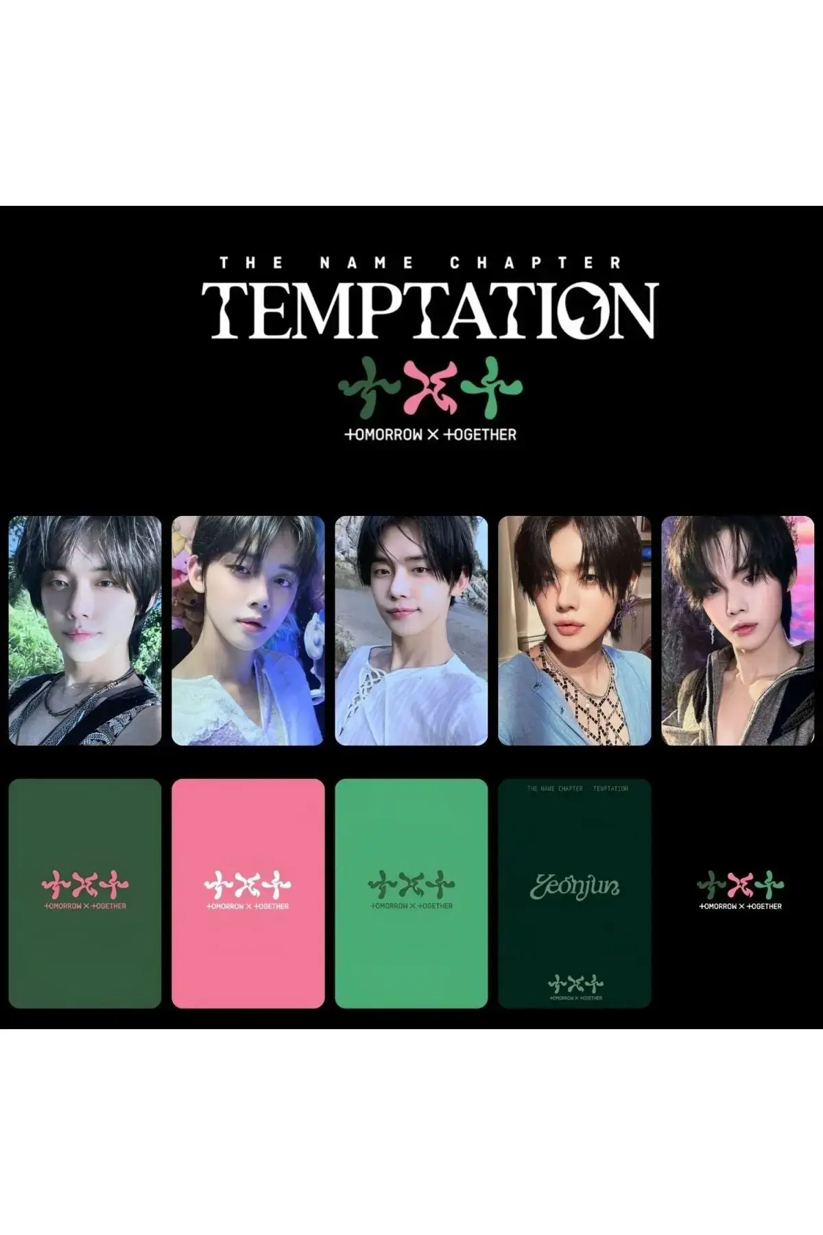 Txt Yeonjun '' Temptation '' сет картички од албум