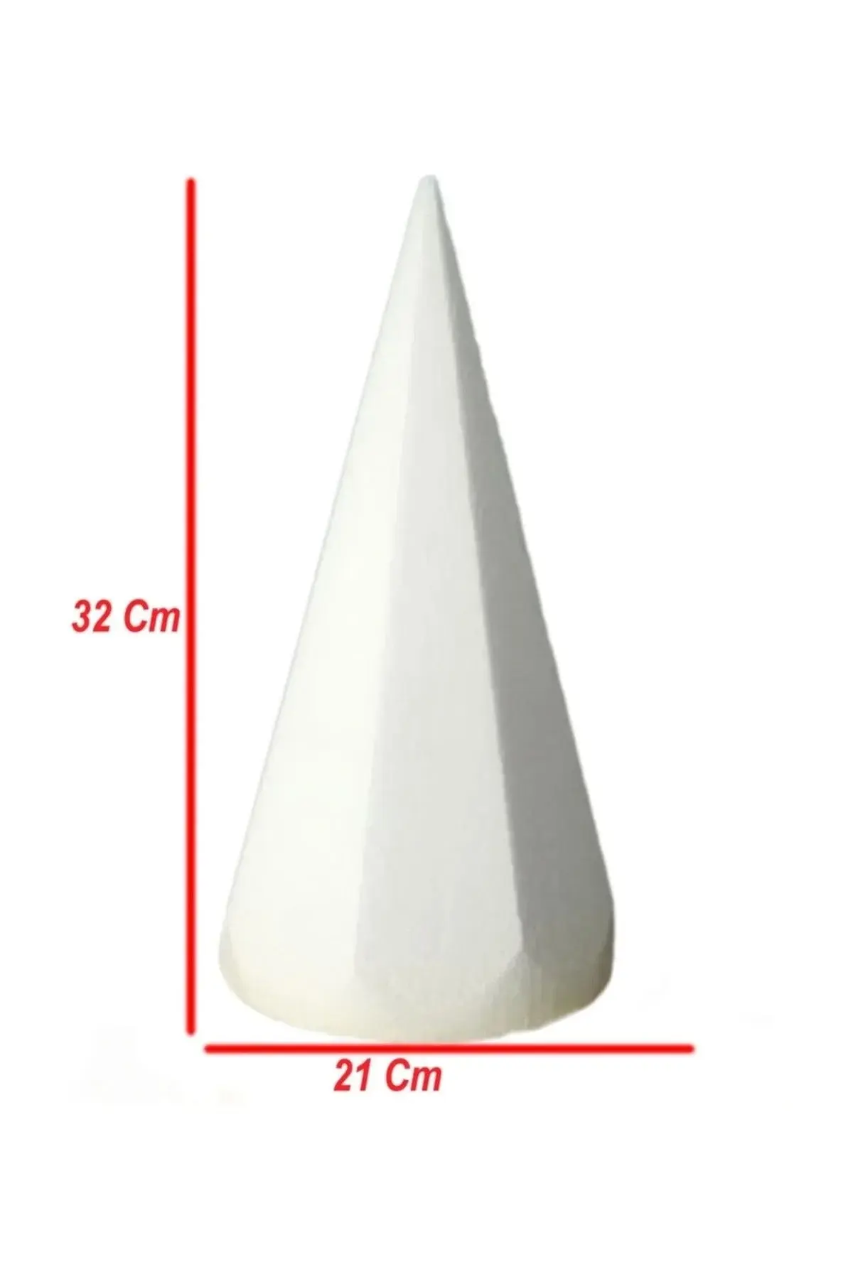 Кула од стиропор за безе, голема 32 cm