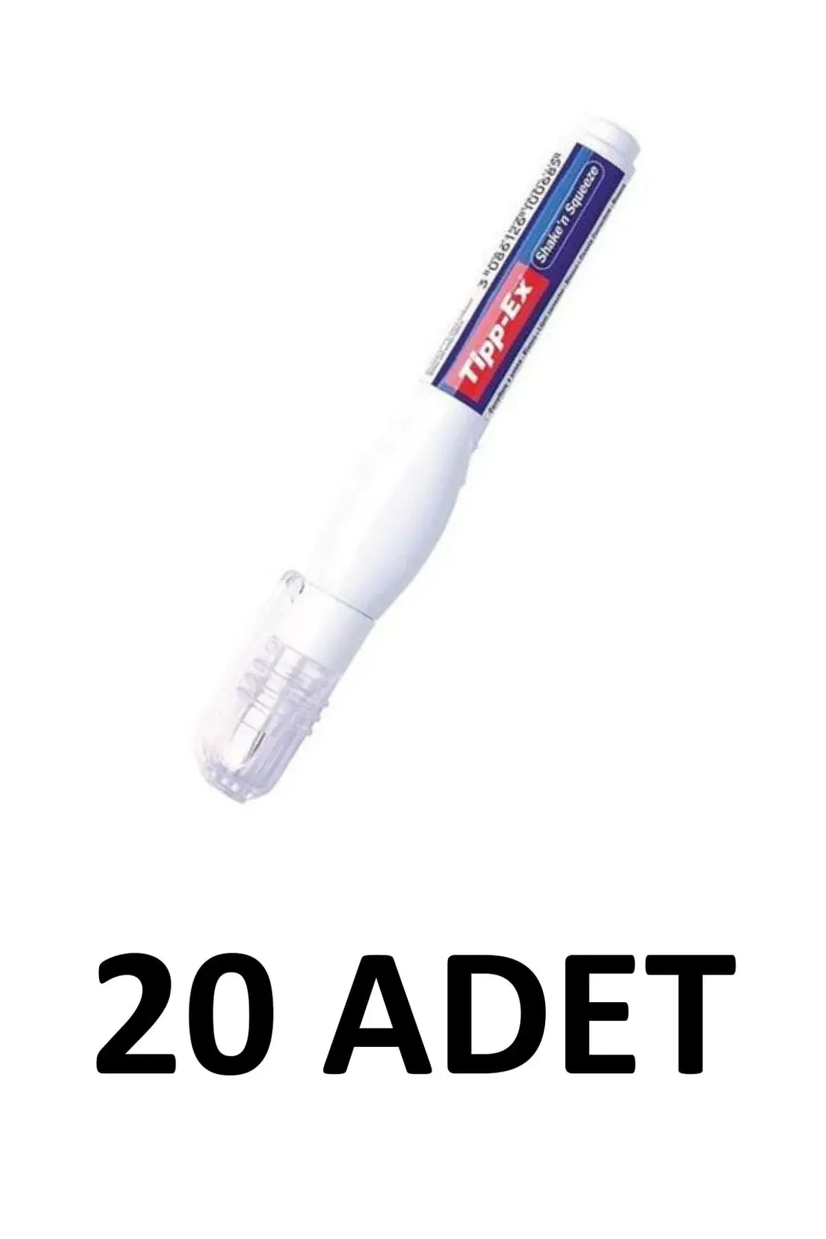 20 парчиња Shake N Squeeze пенкало за бришење, коректор 8Ml