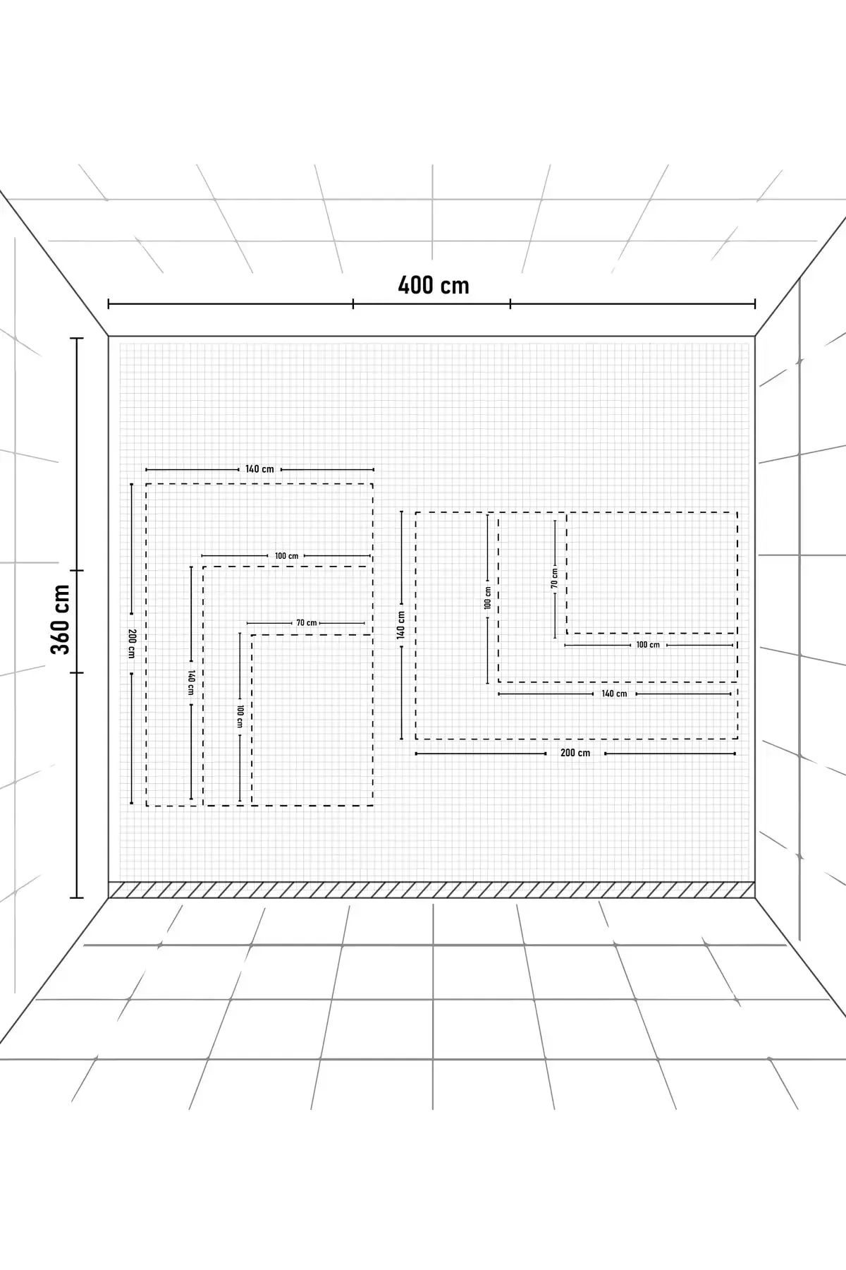 Ѕиден гоблен со боемски дезен на тигар 70x100, 100x140, 140x200