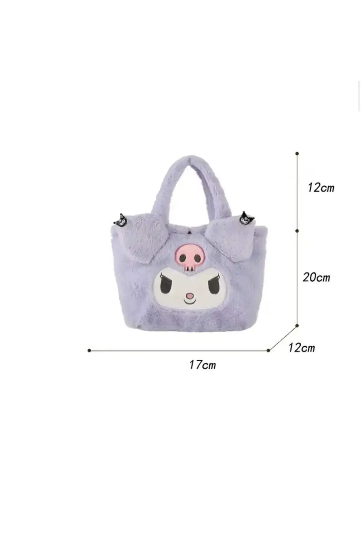Kuromi Sanrio корејска плишана чанта