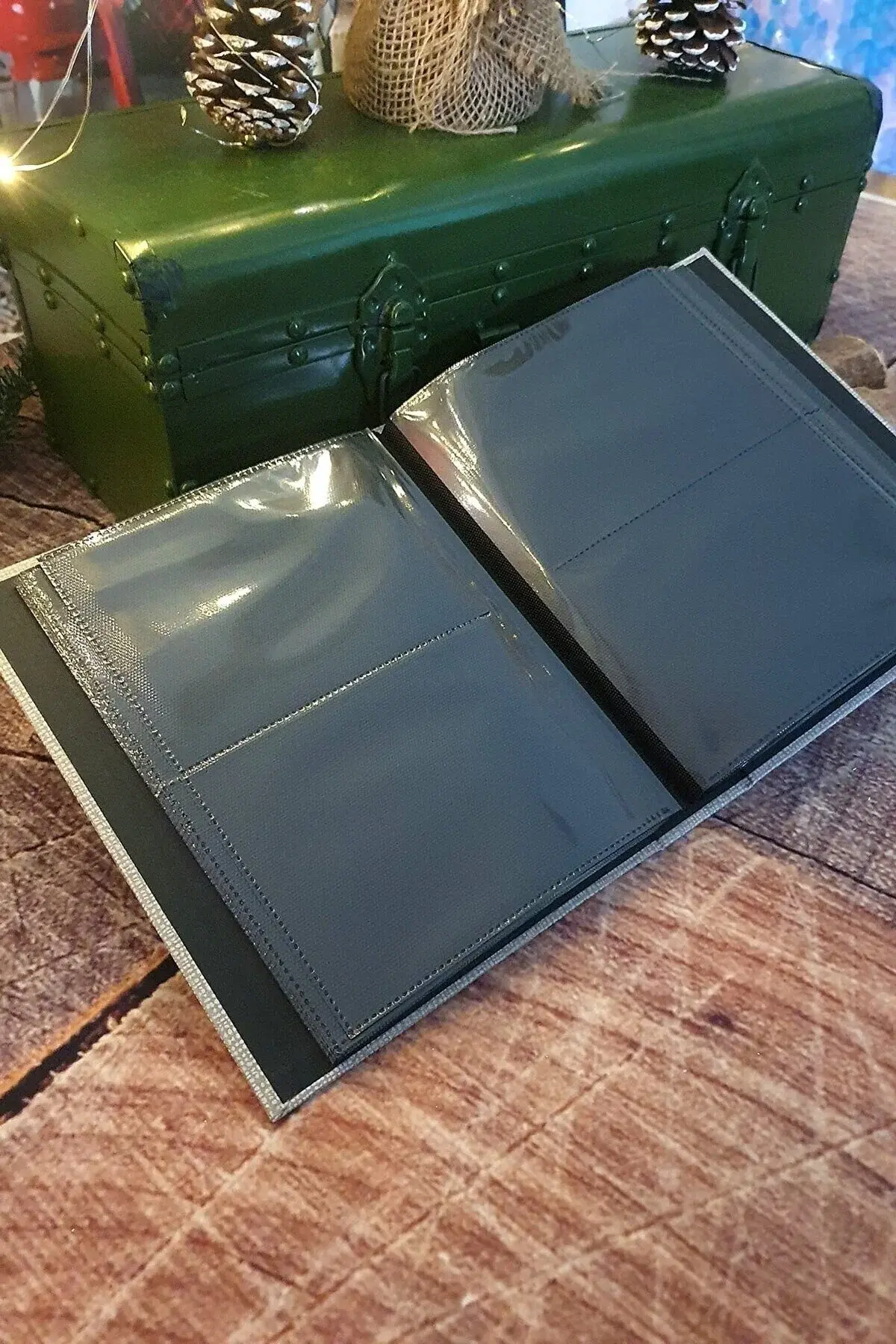 Aledo 10x15cm албум за фотографии со памучен дезен, капацитет 200, Deluxe Dem Ticaret